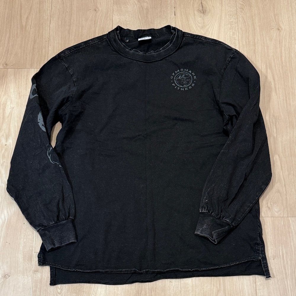 Gymshark Black Long Sleeve Tee